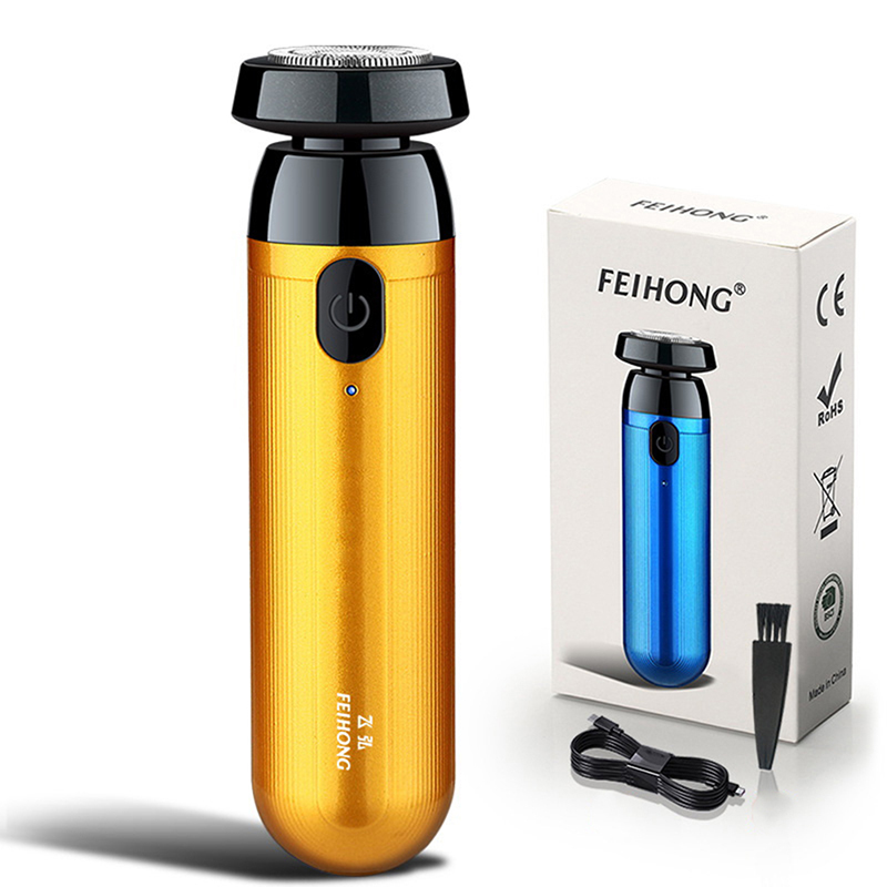 New Portable Mini Electric Shaver Washable Beard Trimmer Men Shaver Razor USB Travel